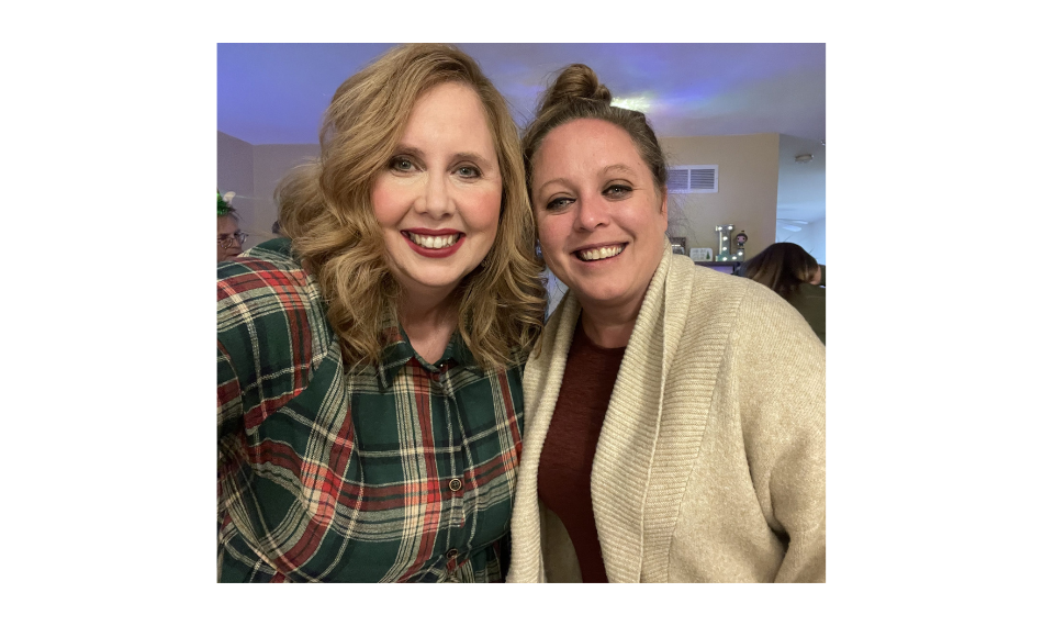 Pictured left to right: Cathleen Helmuth, Melissa Abraham